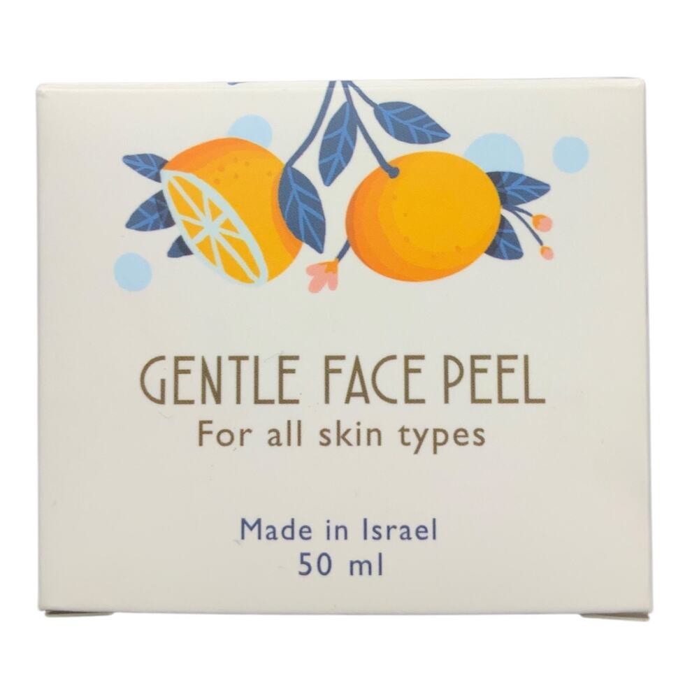 Almas Soap Gentle Face Peel 50ml Natural Citrus Exfoliating Mask All Skin Israel